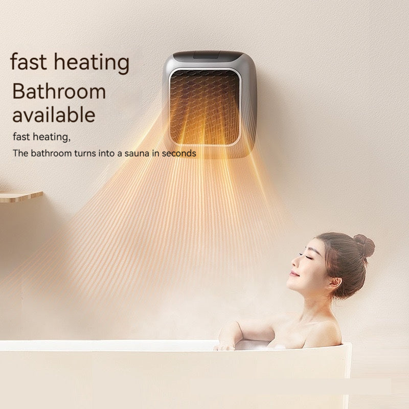Wall-Mounted Mini Fan Heater