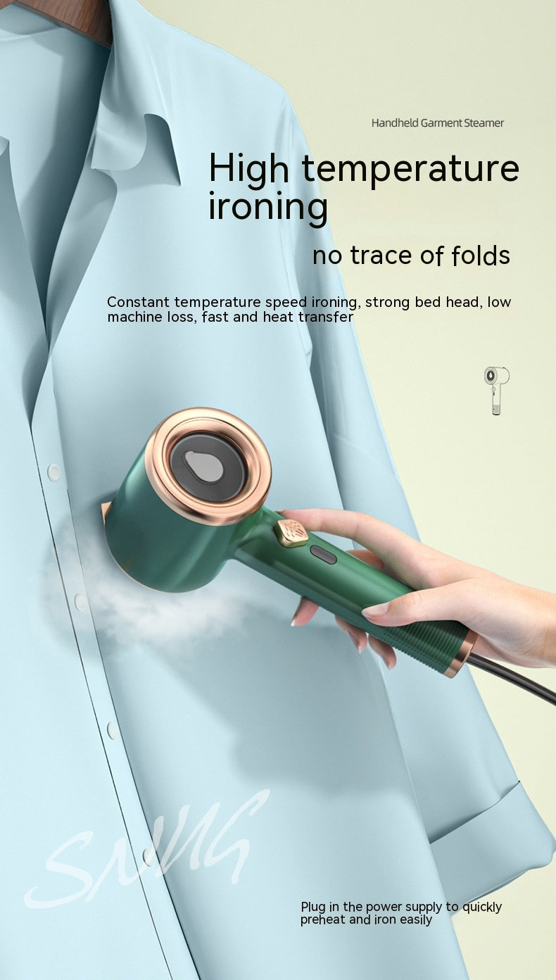 Mini Handheld Garment Steamer for Clothes (Portable Travel Iron)