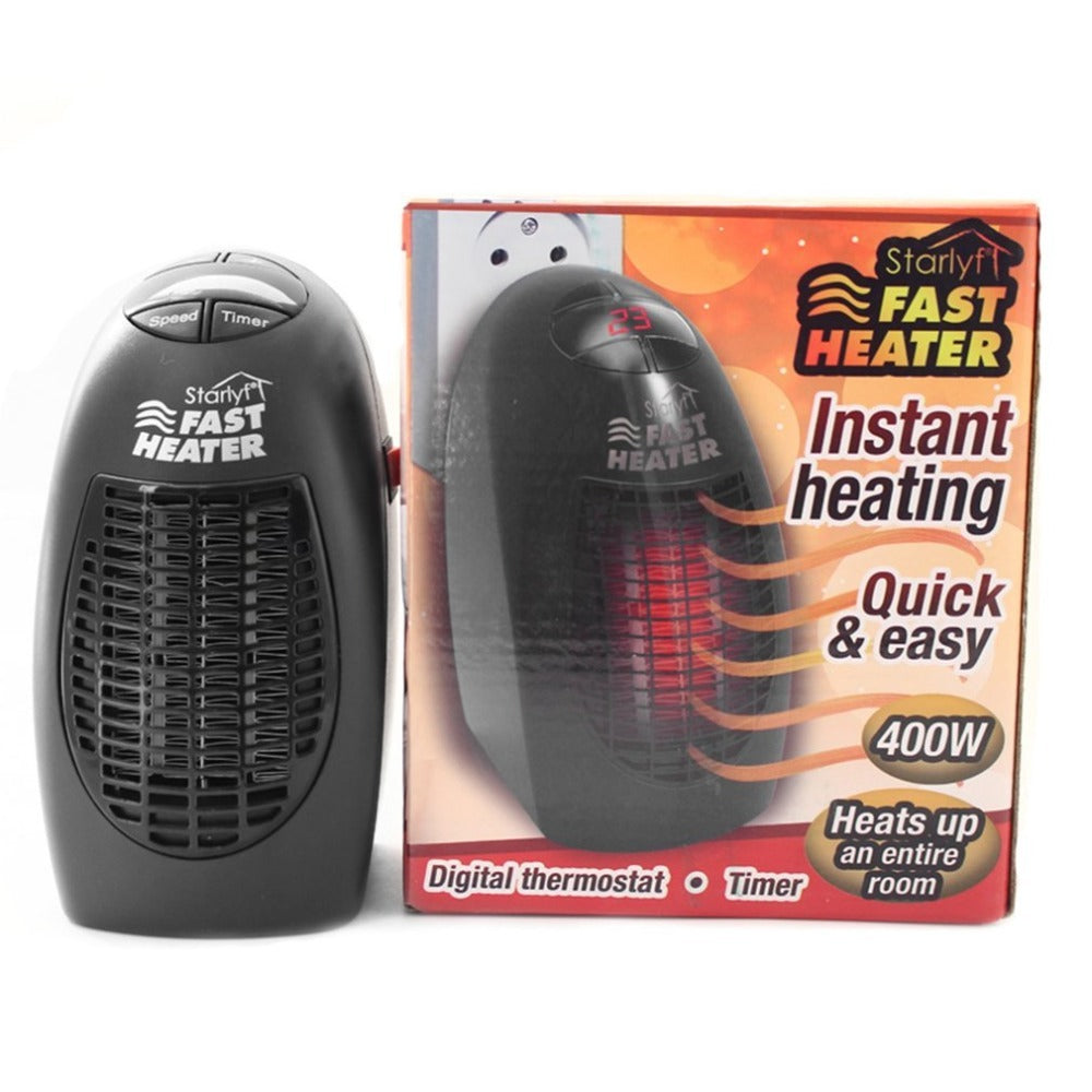 Mini Electric Heater with 360 Rotating Plug