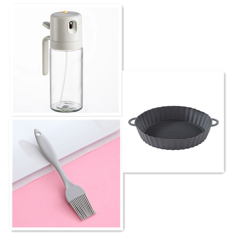 2 In 1 Oil Sprayer & Dispenser Bottle