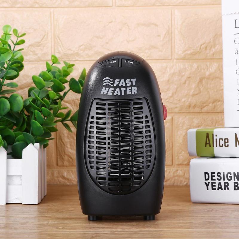 Mini Electric Heater with 360 Rotating Plug