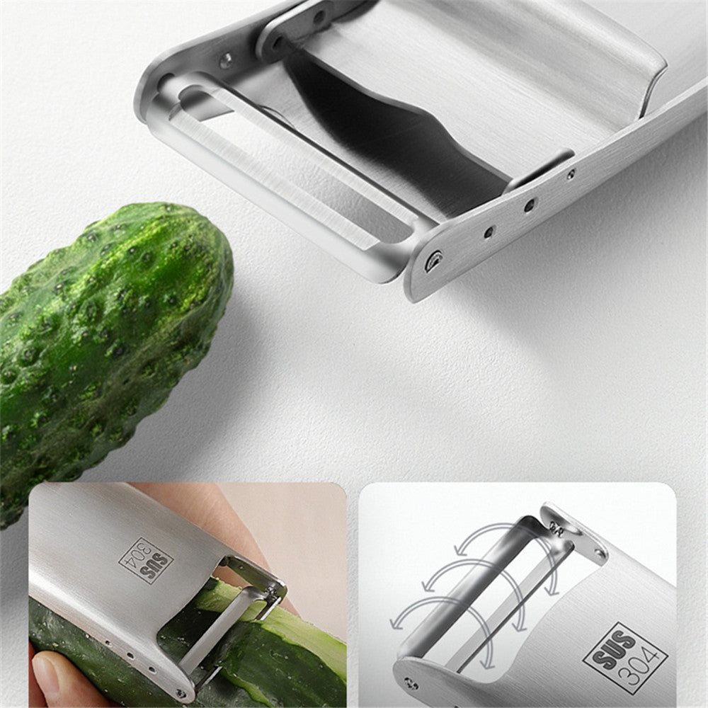 Stainless Steel Multi-function Peeler & Grater