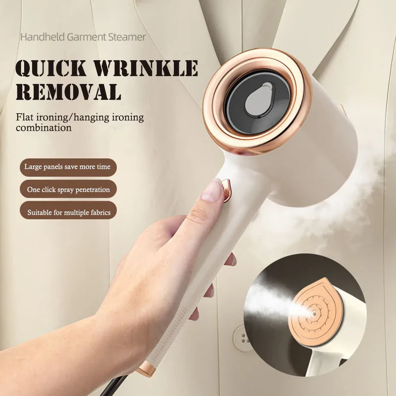Mini Handheld Garment Steamer for Clothes (Portable Travel Iron)