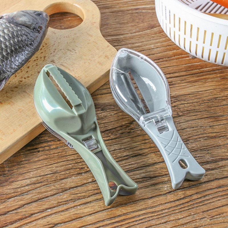 Fish Scale Remover Brush & Scraper